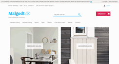 Desktop Screenshot of malgodt.dk