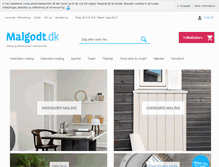Tablet Screenshot of malgodt.dk